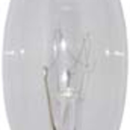 Replacement For BATTERIES AND LIGHT BULBS 15CST6CB INCANDESCENT DECORATIVE FLAME SHAPE 2PK
